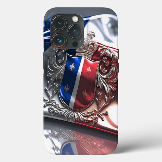 FRANCE Shield I-Phone case (Achterkant)