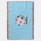 France Soccer Deken (Voorkant Verticaal)