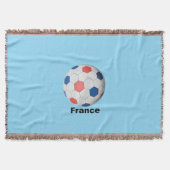 France Soccer Deken (Voorkant)