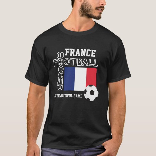 FRANCE Soccer Football T-shirt (Voorkant)