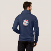 France Soccer Hoodie (Achterkant volledig)