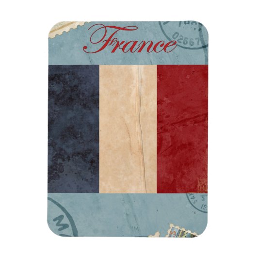 France Souvenir Magnet Magneet (Verticaal)