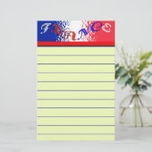 France Stationery Briefpapier (Staand voorkant)