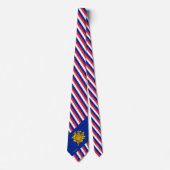 France Stripes Stropdas, business French Flag mode Stropdas (Voorkant)