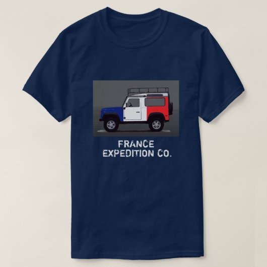FRANCE T-SHIRT (Design voorkant)
