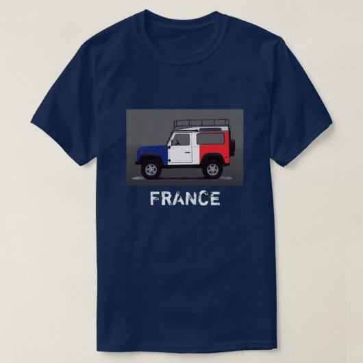 FRANCE T-SHIRT (Design voorkant)