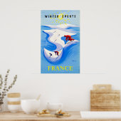 France Travel Poster ... Winter Sports (Keuken)
