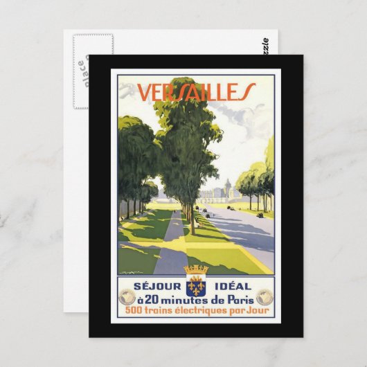 France Versailles Briefkaart (Voorkant / Achterkant)