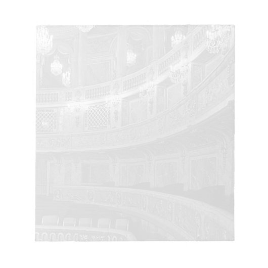 France Versailles palace opera house 1970 Notitieblok (Voorkant)