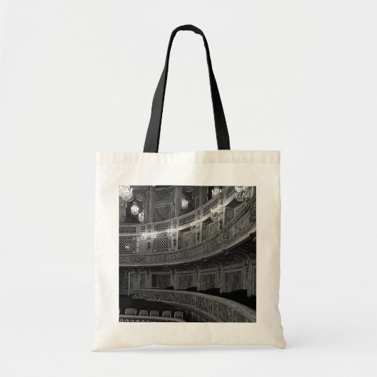 France Versailles palace opera house 1970 Tote Bag (Voorkant)