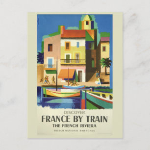 FRANCE Vintage Travel briefkaart
