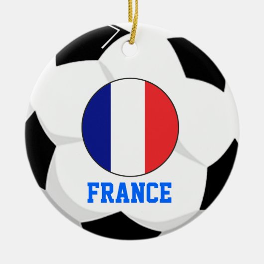 France Voetbal Ornament 1998 WK Champs (Voorkant)