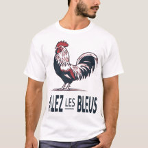 France Voetbal T-Shirt | Allez Les Bleus Haan 