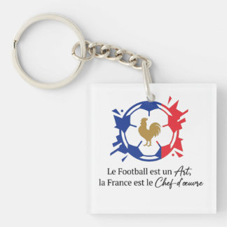 France Voetbalfans – Cadeaus en Kleding voor Voetb Sleutelhanger