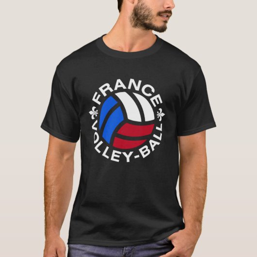 France Volleyball Double sided T-shirt (Voorkant)