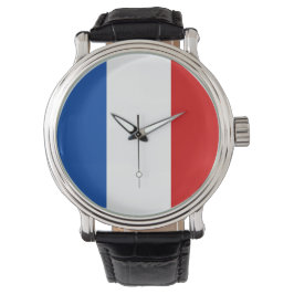 France Watch - De vlag van Frankrijk Horloge