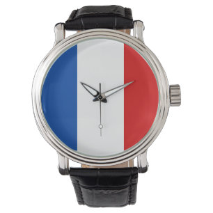 France Watch - De vlag van Frankrijk Horloge