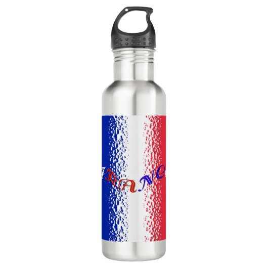France Water Fles (Voorkant)