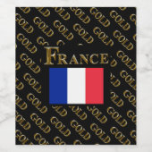 FRANCE WIJN ETIKET (Enkel label)