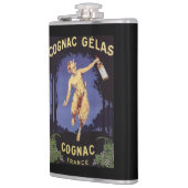FranceCognac Gelas Promotional PosterFrankrijk Heupfles (Links)