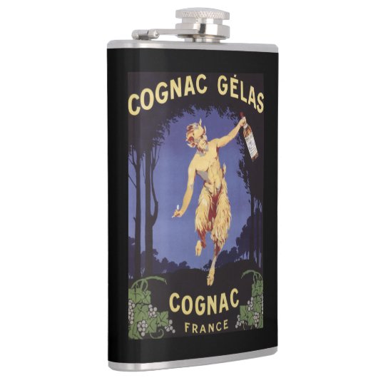 FranceCognac Gelas Promotional PosterFrankrijk Heupfles (Rechts)