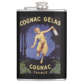 FranceCognac Gelas Promotional PosterFrankrijk Heupfles (Voorkant)
