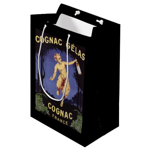 FranceCognac Gelas Promotional PosterFrankrijk Medium Cadeauzakje (Voorkant Gekanteld)