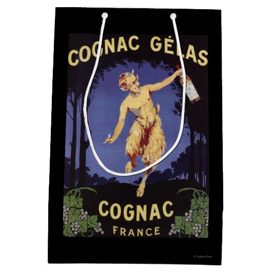 FranceCognac Gelas Promotional PosterFrankrijk Medium Cadeauzakje (Achterkant)