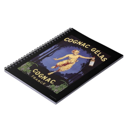 FranceCognac Gelas Promotional PosterFrankrijk Notitieboek (Linkerzijde)