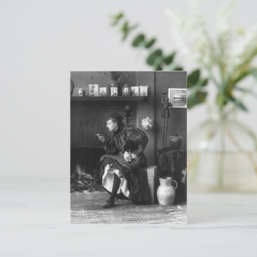 Frances Benjamin Johnston, 1896 Briefkaart (Staand voorkant)