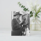 Frances Benjamin Johnston, 1936 Briefkaart (Staand voorkant)