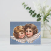 Frances Brundage: Angel Couple 1 Briefkaart (Staand voorkant)