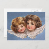 Frances Brundage: Angel Couple 1 Briefkaart (Voorkant / Achterkant)