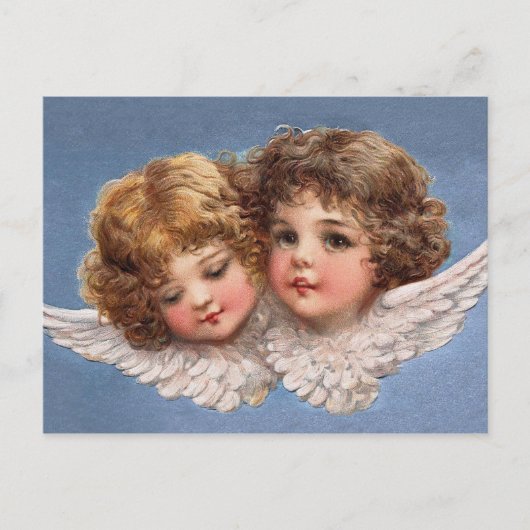 Frances Brundage: Angel Couple 1 Briefkaart (Voorkant)