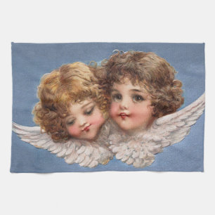 Frances Brundage: Angel Couple 1 Theedoek