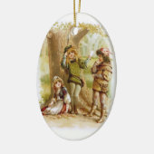 Frances Brundage: Celia, Rosalind en Orlando Keramisch Ornament (Links)