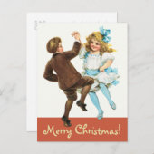 Frances Brundage Cute dansend children CC1143 Briefkaart (Voorkant / Achterkant)