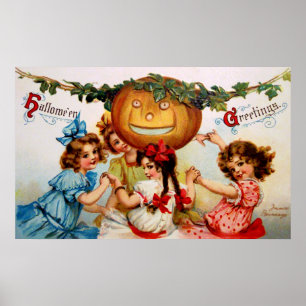 Frances Brundage: Dansende meisjes Poster