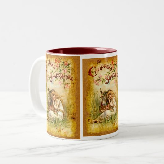 Frances Brundage: De kindershokpare Tweekleurige Koffiemok (Voorkant links)