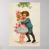 Frances Brundage - Kinderen onder de Mistletoe Poster (Voorkant)