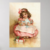Frances Brundage - Meisje met Doll Poster (Voorkant)
