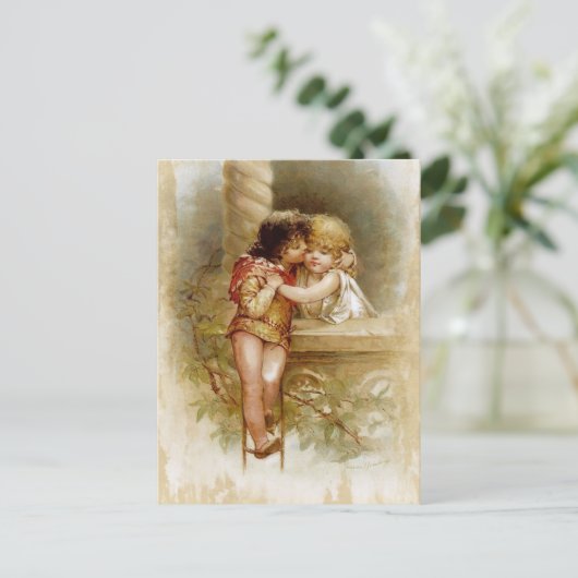 Frances Brundage: Romeo en Juliet Briefkaart (Staand voorkant)