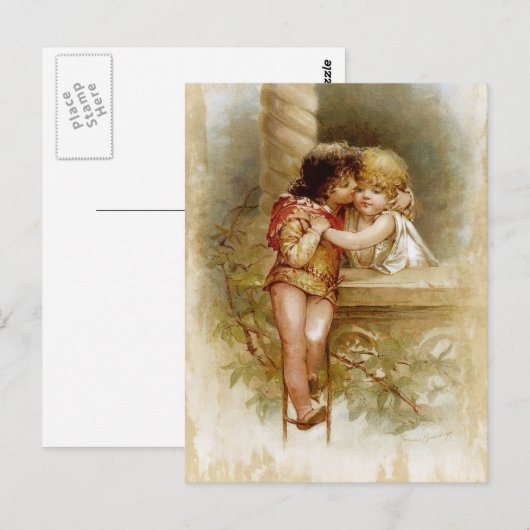 Frances Brundage: Romeo en Juliet Briefkaart (Voorkant / Achterkant)