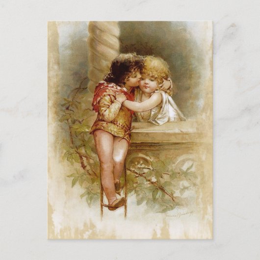 Frances Brundage: Romeo en Juliet Briefkaart (Voorkant)