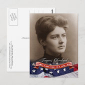 Frances Cleveland, First Lady of the U.S. Briefkaart (Voorkant / Achterkant)