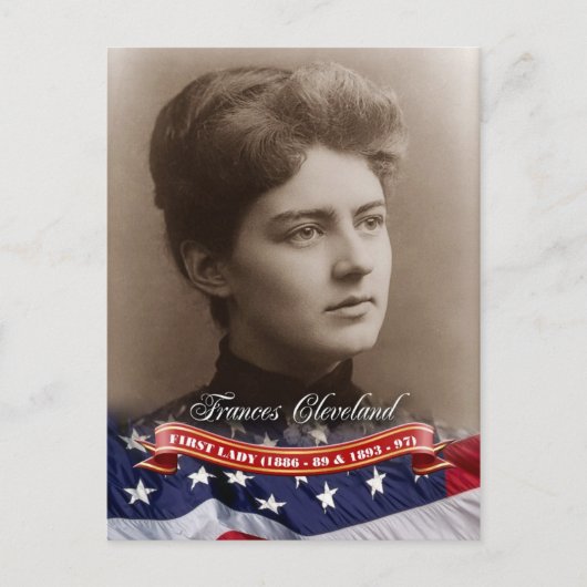 Frances Cleveland, First Lady of the U.S. Briefkaart (Voorkant)