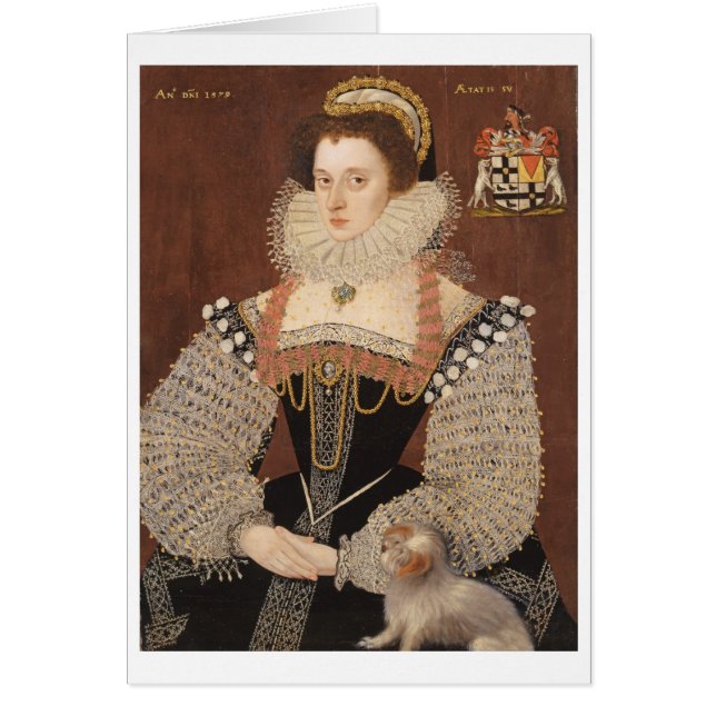 Frances Clinton, Lady Chandos (1552-1623) 1579 (oi (Voorkant)