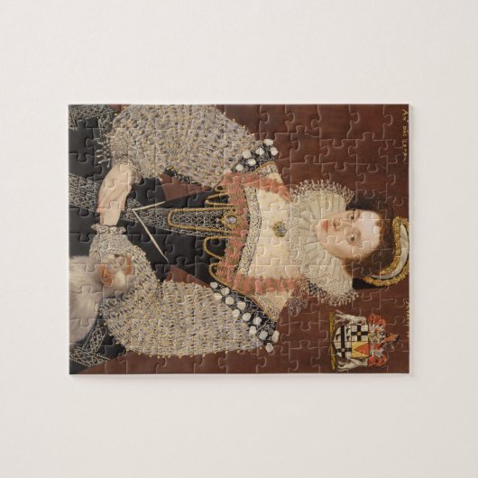 Frances Clinton, Lady Chandos (1552-1623) 1579 (oi Legpuzzel (Horizontaal)