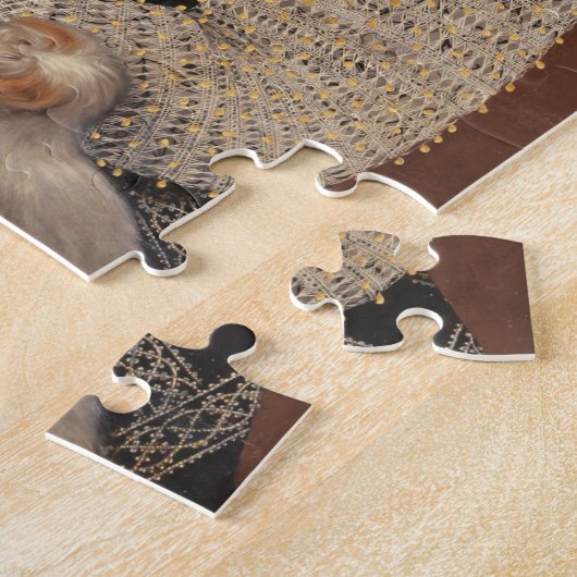 Frances Clinton, Lady Chandos (1552-1623) 1579 (oi Legpuzzel (Zijkant)