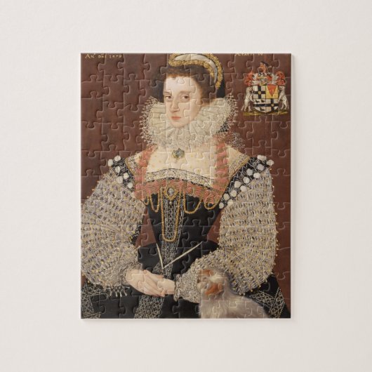 Frances Clinton, Lady Chandos (1552-1623) 1579 (oi Legpuzzel (Verticaal)